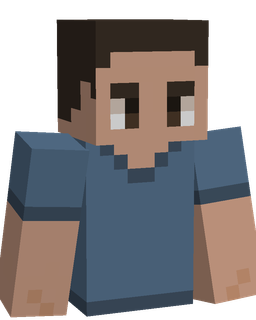 Blue skin: bust render