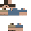 Blue skin: raw texture render