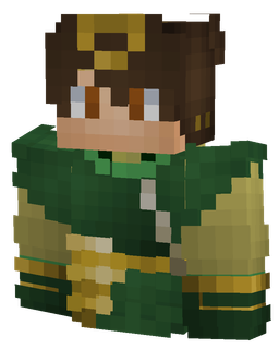 Brown skin: bust render