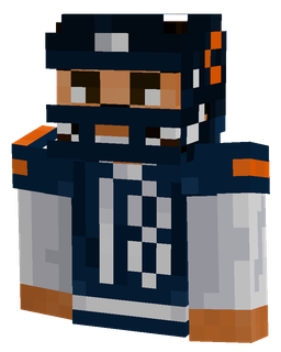 Black skin: bust render
