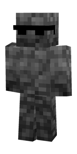 Black skin: body, front render