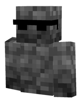 Black skin: bust render