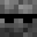 Black skin: face render