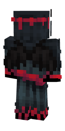 Black skin: body, back render