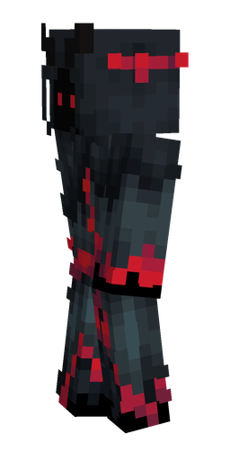 Black skin: body, left side render