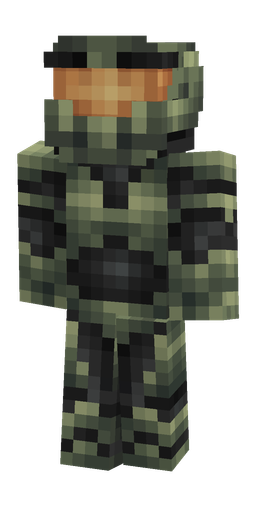 Black skin: body, front render