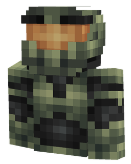 Black skin: bust render