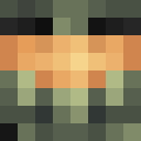 Black skin: face render