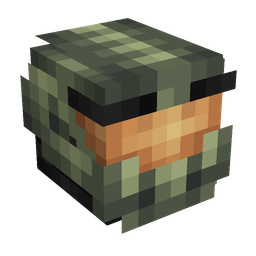 Black skin: head render
