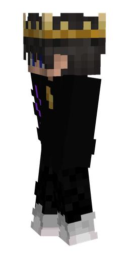Black skin: body, left side render