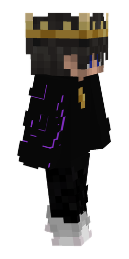 Black skin: body, right side render
