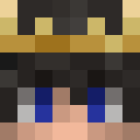 Black skin: face render