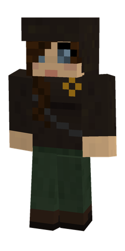 Black skin: body, front render