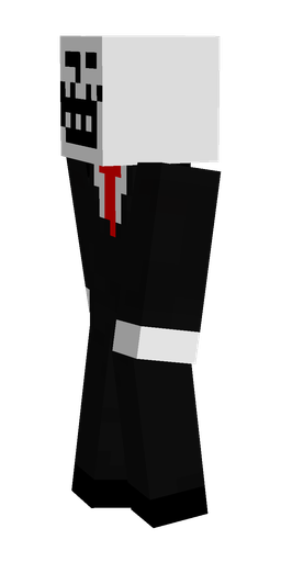 Black skin: body, left side render