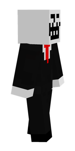 Black skin: body, right side render