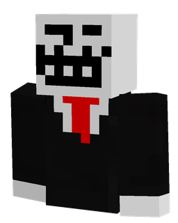 Black skin: bust render