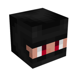 Black skin: head render