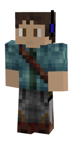 Black skin: body, front render