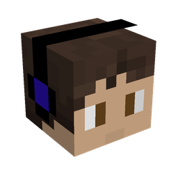 Black skin: head render