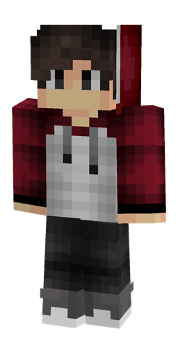 Black skin: body, front render