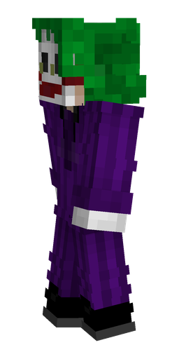 Black skin: body, left side render