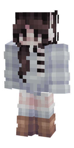 Blue skin: body, front render