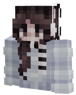 Blue skin: bust render