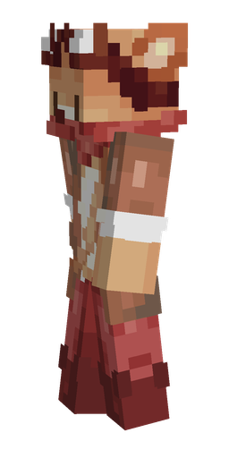 Orange skin: body, left side render