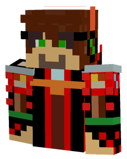 Black skin: bust render