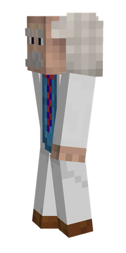 Orange skin: body, left side render