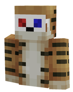 Brown skin: bust render