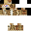 Brown skin: raw texture render