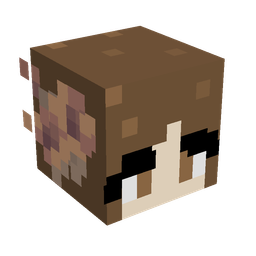 Brown skin: head render