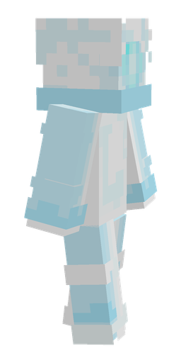 Blue skin: body, right side render
