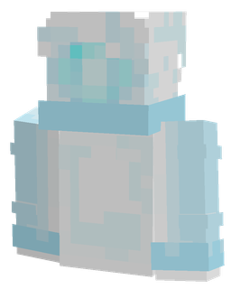 Blue skin: bust render
