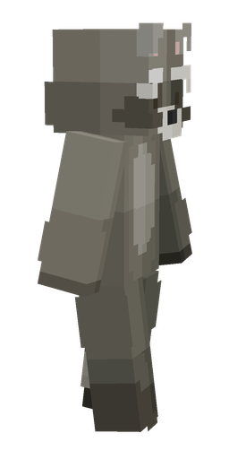 Black skin: body, right side render