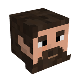 Brown skin: head render