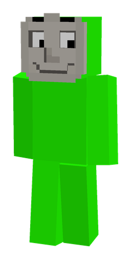 Green skin: body, front render