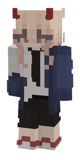 Black skin: body, front render