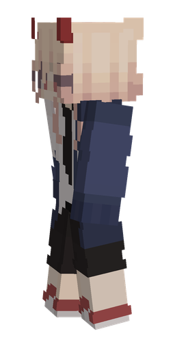 Black skin: body, left side render