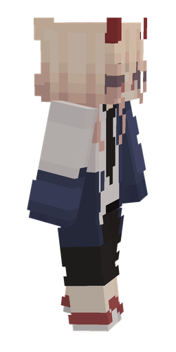 Black skin: body, right side render