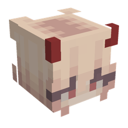 Black skin: head render