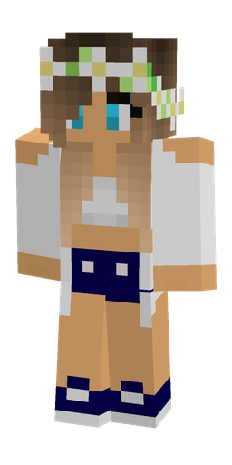 Brown skin: body, front render