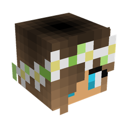 Brown skin: head render