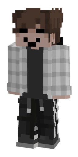 Black skin: body, front render