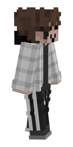 Black skin: body, right side render