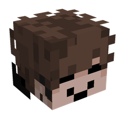 Black skin: head render