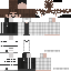 Black skin: raw texture render