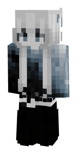Black skin: body, front render