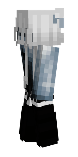 Black skin: body, left side render